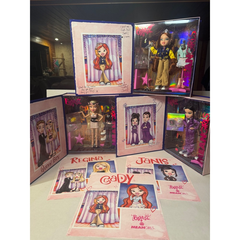 Bratz x Mean Girls Collector Doll Set Cady Heron Regina George Janis Ian 3-Pack